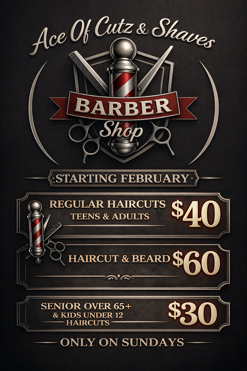 Ace Of Cutz & Shaves Barbershop - Zephyrhills FL | Vagaro